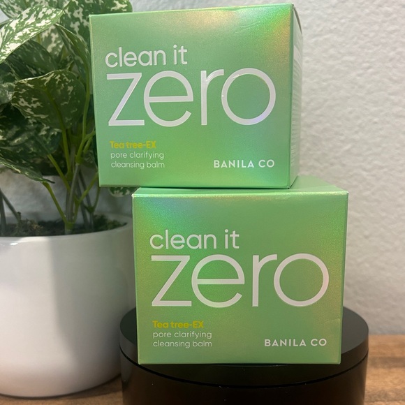 Clean it ZERO Other - Korean Face Wash ~ Clean It Zero ~Tea Tree-EX Pore Clarifying - 2 Containers